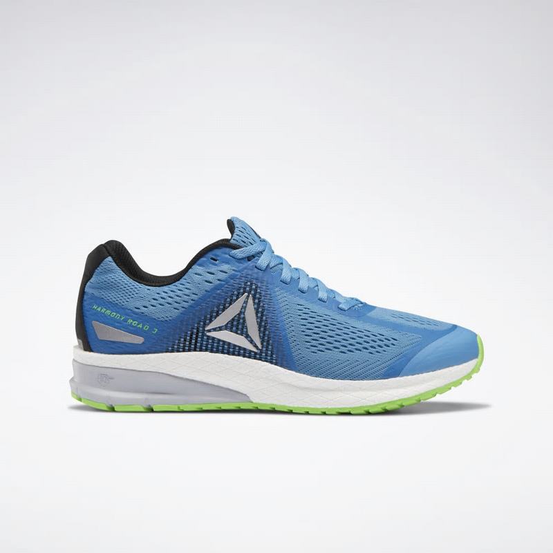 Adidasi Alergare Reebok Harmony Road 3.0 Barbati Albastri/Negrii/Verzi Romania VQ8803HF